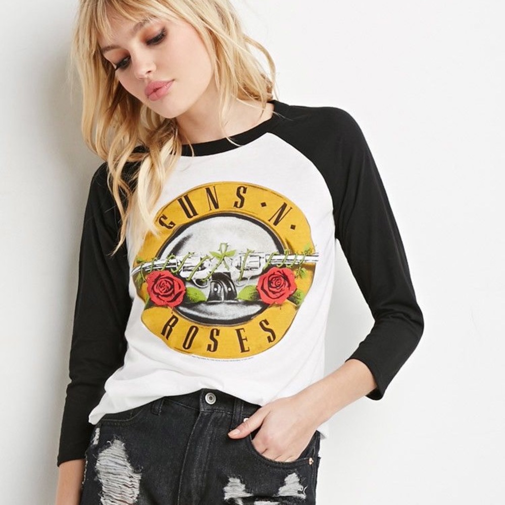 Guns n’ Roses Baseball Style Tee